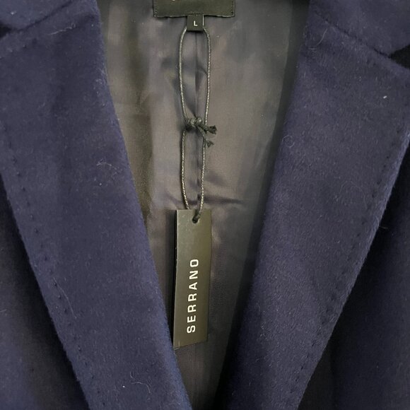 Serrano Soft Wool Coat - Navy, Large - NWT - Picture 2 of 8